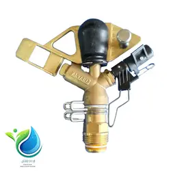 آبپاش برنجی پروت 2 نازله تنظیمی مشابه آبپاش ZK-30