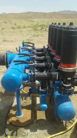 فیلتر دیسکی دوبل آفر کوتاه (4 اینچ)