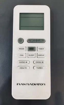 ریموت کنترل کولر گازی ایران رادیاتور