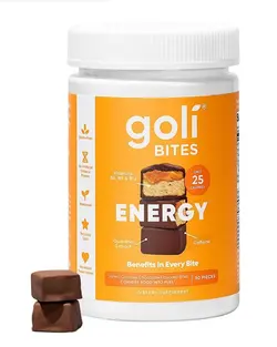 انرژی دهنده شکلاتی گلی Goli Bites Energy بسته 30 عددی