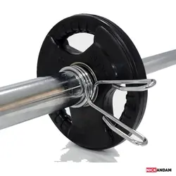 خرید وزنه هالتر 20کیلویی تمام لاستیک فرمونی سوراخ 50mm - نیک اندام