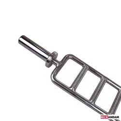 خرید میله هالتر چکشی 135 سانت باشگاهی آستین دار 50mm - نیک اندام