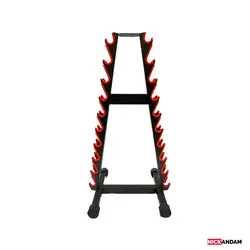 خرید جای دمبل ایروبیک دو طرفه 10 جفتی - نیک اندام