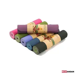 خرید مت یوگا TPE خارجی دو رو 6 میلیمتر - نیک اندام
