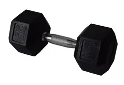 دمبل بدنسازی مدل شش ضلعی 10 کیلوگرمی بسته دو عددی