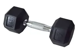 دمبل بدنسازی شش ضلعی 5 کیلوگرمی بسته 2 عددی