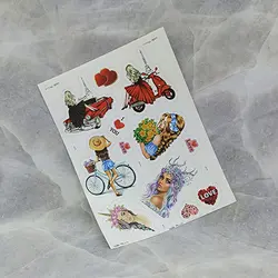 استیکر تزئینی - کد 37 - فروشگاه اینترنتی ونداکالا