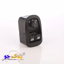 خرید و قیمت کلید شیشه بالابر و تنظیم آینه ۲۰۶ تیپ ۵ کروز | یدک جو خرید لوازم یدکی