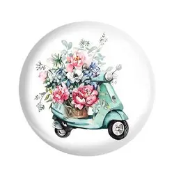 پیکسل خندالو طرح موتور گل فروش کد 5280