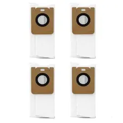 کیسه تخلیه جارو رباتیک مدل D10s Plus مناسب برای پاکت جاروبرقی رباتیک شیائومی Dreame D10s Plus مجموعه 4 عددی