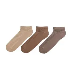 جوراب ساق کوتاه مردانه ال سی وایکیکی مدل S3KA00Z8 مجموعه 3 عددی