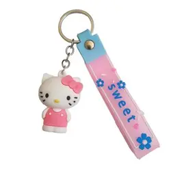 جاکلیدی مدل سیلیکونی طرح گربه کیتی پاپیون کد DB21