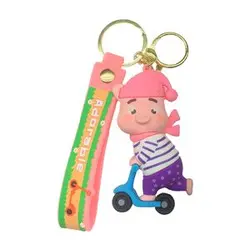 جاکلیدی مدل سیلیکونی طرح بچه خوک وسپا سوار