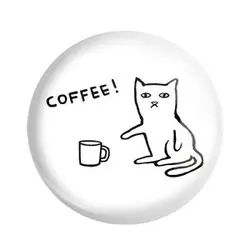 پیکسل خندالو مدل گربه و قهوه کد 29330