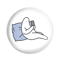 پیکسل خندالو مدل تنبل خسته کد 29425