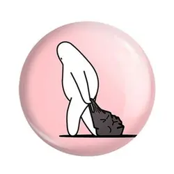 پیکسل خندالو مدل تنبل خسته کد 29427