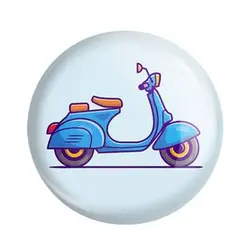 پیکسل خندالو مدل موتورسیکلت کد 29397