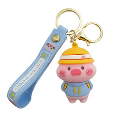 جاکلیدی مدل سیلیکونی طرح خوک بچه تپل کد DB20