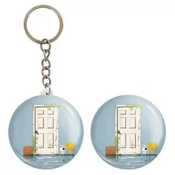 پیکسل خندالو مدل انیمه سوزومه کد 28860 به همراه جاکلیدی