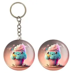 پیکسل خندالو مدل کاپ کیک کد 28832 به همراه جاکلیدی