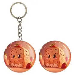 پیکسل خندالو مدل کاپ کیک کد 28835 به همراه جاکلیدی