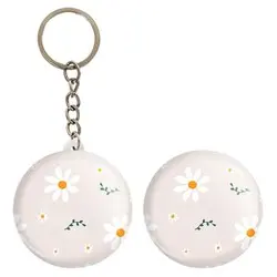 پیکسل خندالو مدل گل گلی کد 29017 به همراه جاکلیدی