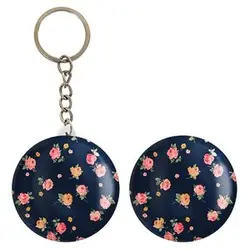 پیکسل خندالو مدل گل گلی کد 29019 به همراه جاکلیدی