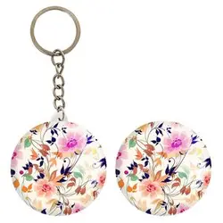 پیکسل خندالو مدل گل گلی کد 29006 به همراه جاکلیدی