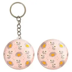 پیکسل خندالو مدل گل گلی کد 29013 به همراه جاکلیدی