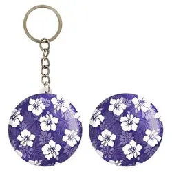 پیکسل خندالو مدل گل گلی کد 29014 به همراه جاکلیدی