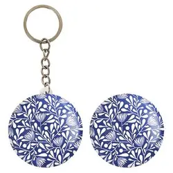 پیکسل خندالو مدل گل گلی کد 29067 به همراه جاکلیدی