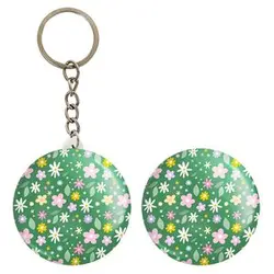 پیکسل خندالو مدل گل گلی کد 29072 به همراه جاکلیدی