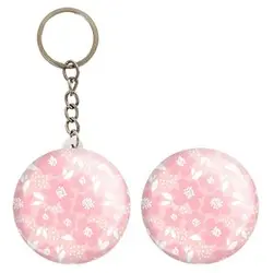 پیکسل خندالو مدل گل گلی کد 29060 به همراه جاکلیدی