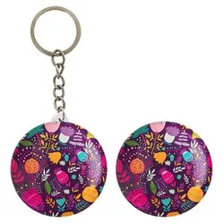 پیکسل خندالو مدل گل گلی کد 29058 به همراه جاکلیدی