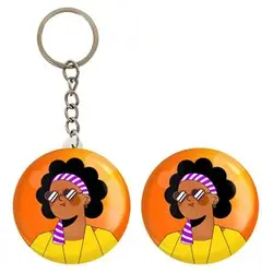 پیکسل خندالو مدل دختر قوی Girl Power کد 28944 به همراه جاکلیدی