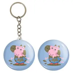 پیکسل خندالو مدل جورج انیمه پپاپیک Peppa pig کد 22063 به همراه جاکلیدی