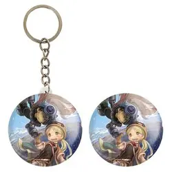 پیکسل خندالو مدل ریگ و ریکو انیمه ساخته شده پرتگاه Made in Abyss کد 22075 به همراه جاکلیدی