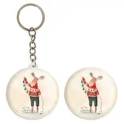 پیکسل خندالو مدل کریسمس Christmas کد 22136 به همراه جاکلیدی