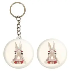 پیکسل خندالو مدل ناناچی انیمه ساخته شده در پرتگاه Made in Abyss کد 22127 به همراه جاکلیدی