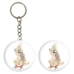 پیکسل خندالو مدل ناناچی انیمه ساخته شده در پرتگاه Made in Abyss کد 22115 به همراه جاکلیدی