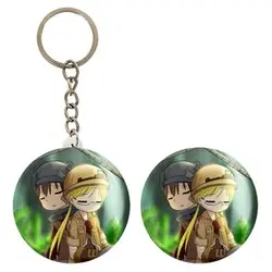 پیکسل خندالو مدل ریکو و ریگ انیمه ساخته شده پرتگاه Made in Abyss کد 22083 به همراه جاکلیدی