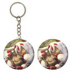 پیکسل خندالو مدل فیوپا و ریگ انیمه ساخته شده در پرتگاه Made in Abyss کد 22088 به همراه جاکلیدی