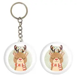 پیکسل خندالو مدل کریسمس Christmas کد 22161 به همراه جاکلیدی