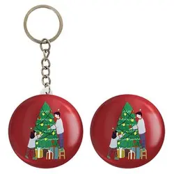 پیکسل خندالو مدل کریسمس Christmas کد 22159 به همراه جاکلیدی