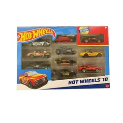 ماشین بازی هات ویلز مدل HW Ten Car Set کد 54886 K مجموعه 10 عددی