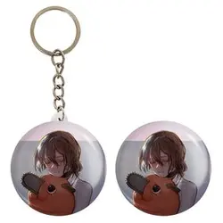 پیکسل خندالو مدل ریزه انیمه مرد اره ای Chainsaw Man کد 22324 به همراه جاکلیدی