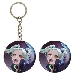 پیکسل خندالو مدل ربکا انیمه سایبر بانک Cyberpunk کد 22445 به همراه جاکلیدی