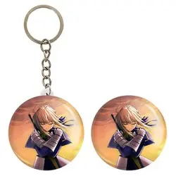 پیکسل خندالو مدل التر انیمه فیت استی نایت Fate Stay Night کد 22819 به همراه جاکلیدی