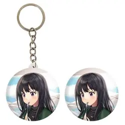 پیکسل خندالو مدل تاکینا انیمه لیکوریس ریکویل Lycoris Recoil کد 22983 به همراه جاکلیدی