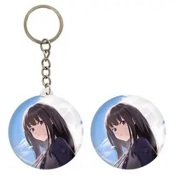 پیکسل خندالو مدل تاکینا انیمه لیکوریس ریکویل Lycoris Recoil کد 22998 به همراه جاکلیدی